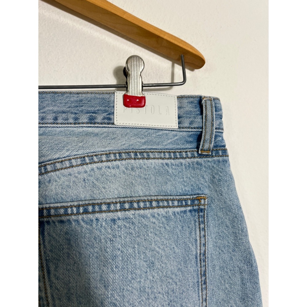 PISTOLA Wes High Rise Barrel Jeans in Waves - Picture 9 of 12